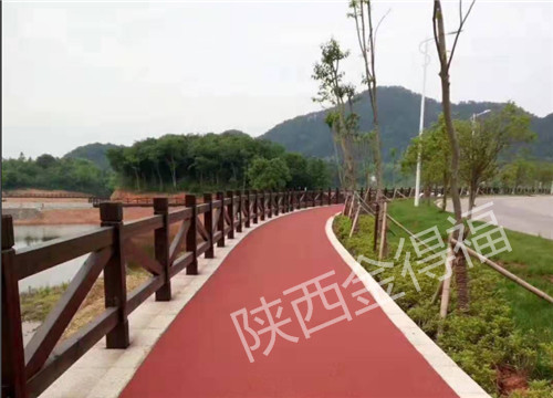 彩色瀝青及透水防滑路面